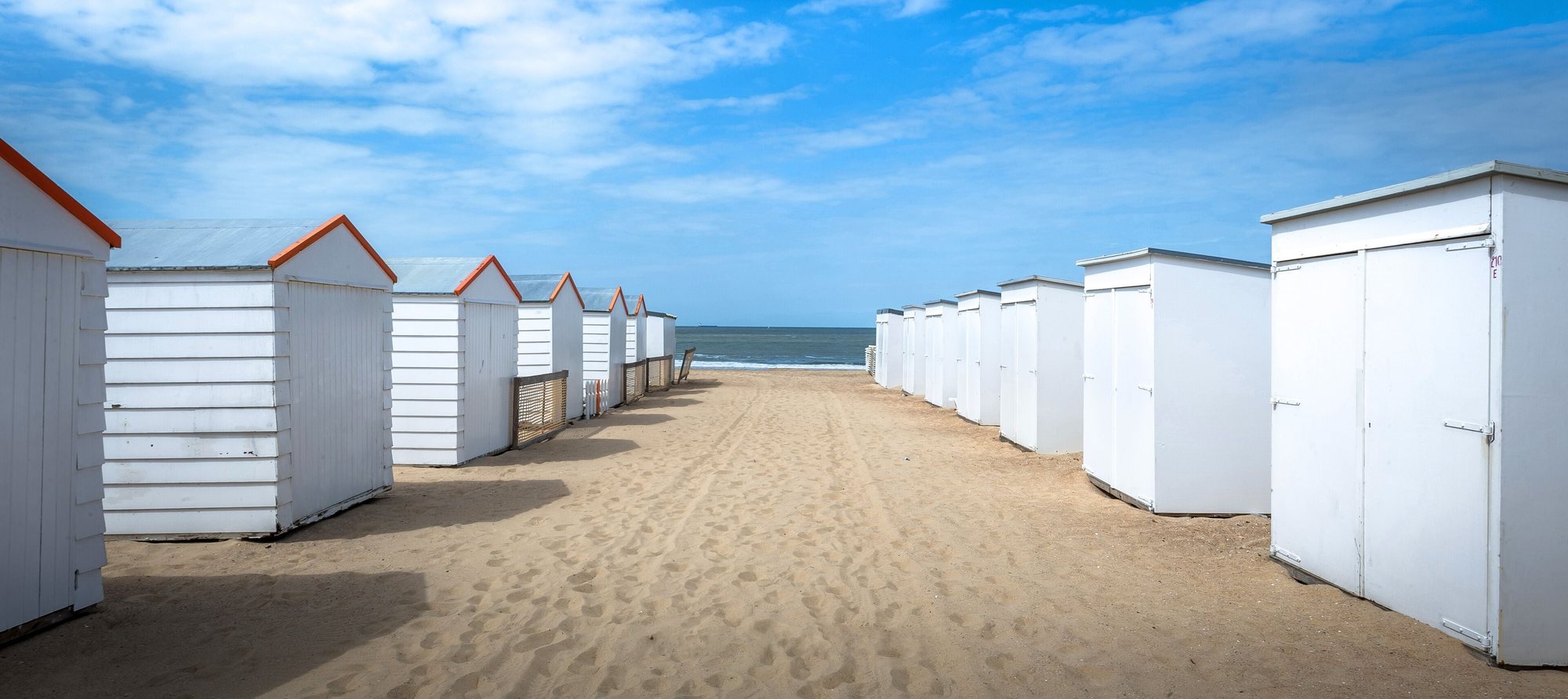 Cabines de plage à Knokke